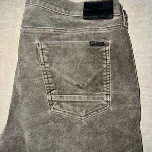 Hudson Men’s Corduroy Green Pants